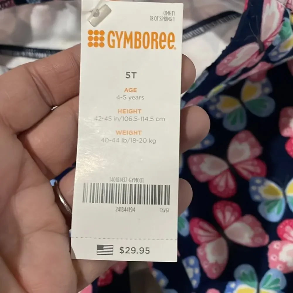 Gymboree 5t navy